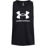 Under Armour SPORTSTYLE Pánské tílko, černá, velikost S