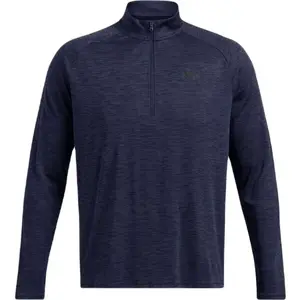 Under Armour TECH TEXTURED Pánské tričko, tmavě modrá, velikost L