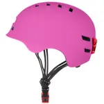 BLUETOUCH HELMET Bezpečnostní helma s LED, růžová, velikost (54 - 58)