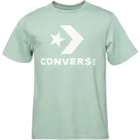 Converse STANDARD FIT CENTER STAR CHEV Pánské tričko, světle zelená, velikost