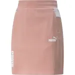 Puma POWE COLORBLOCK SKIRT Dámská sukně, růžová, velikost