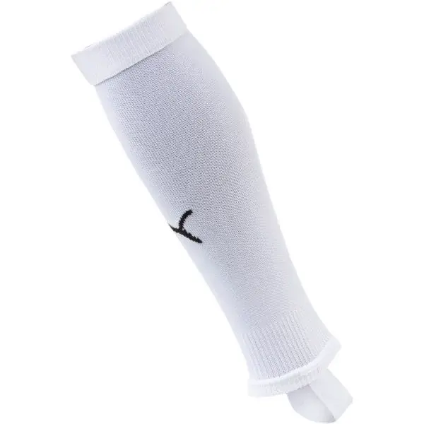 Puma TEAM LIGA STIRRUP SOCKS CORE Fotbalové štulpny, bílá, velikost 47-49
