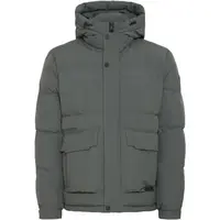 BLEND BHFERDINAN SHORT Pánská zimní bunda, šedá, velikost