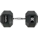 HMS 30 KG HEXAGONÁLNÍ JEDNORUČKA Hexagonální jednoručka, černá, velikost 30 KG