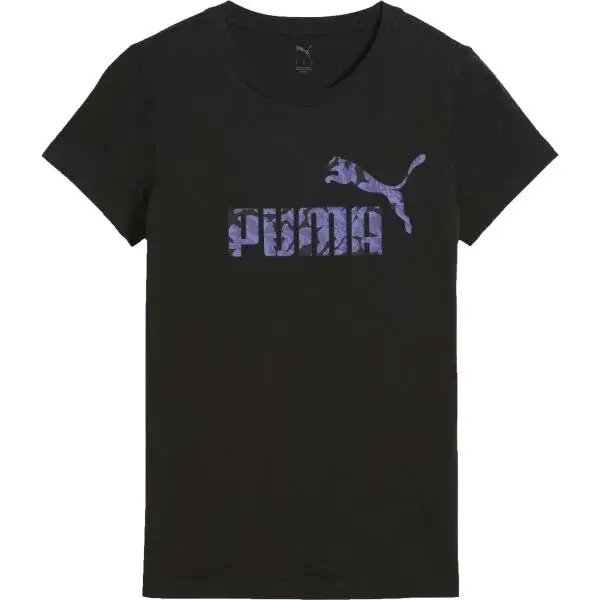 Puma ESSENTIALS NATURE TEE Dámské triko, černá, velikost