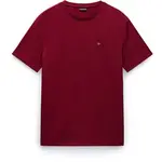 Napapijri SALIS Pánské tričko, vínová, velikost XXXL