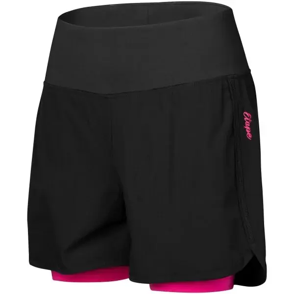 Etape CLAUDIA Dámské cyklistické volné kraťasy, černá, velikost