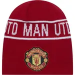 New Era WRDMRK SKULL BEANIE MANCHESTER UNITED Pánský kulich, červená, velikost UNI