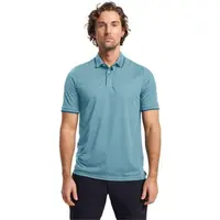 TENSON TXLITE POLO Pánské funkční polo tričko, světle modrá, velikost XXXL