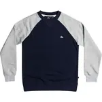 Quiksilver EVERYDAY CREW Pánská mikina, tmavě modrá, velikost