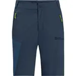 Jack Wolfskin GLASTAL SHORTS M Pánské outdoorové kraťasy, tmavě modrá, velikost