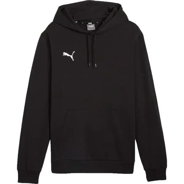 Puma TEAMGOAL CASUALS HOODIE Pánská fotbalová mikina, černá, velikost
