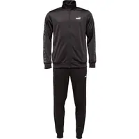 Puma POLY TAPE SUIT Pánská tepláková souprava, černá, velikost