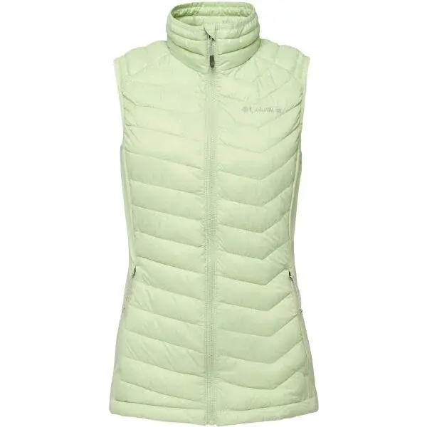 Columbia POWDER PASS VEST Dámská vesta, světle zelená, velikost
