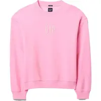 GAP CORP LOGO CREW Pánská mikina, růžová, velikost