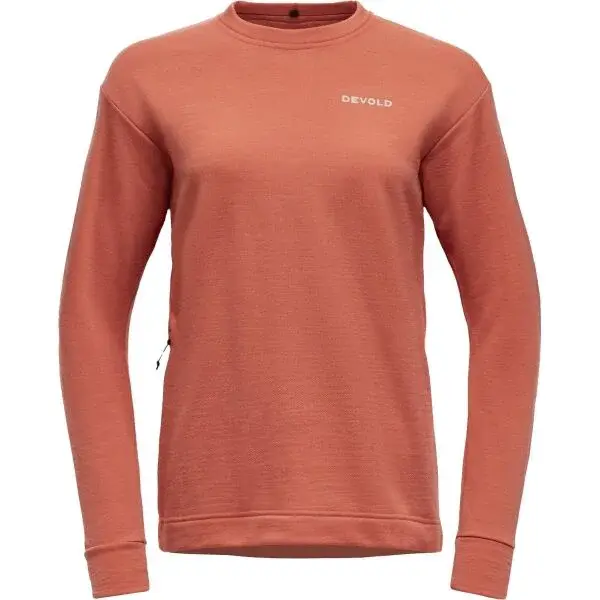 Devold EVERYDAY CREW Dámské triko, oranžová, velikost
