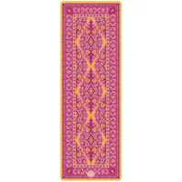 YOGGYS DESIGN YOGA MAT 3.5 MM ARABIAN NIGHTS Podložka na jógu designová, růžová, velikost
