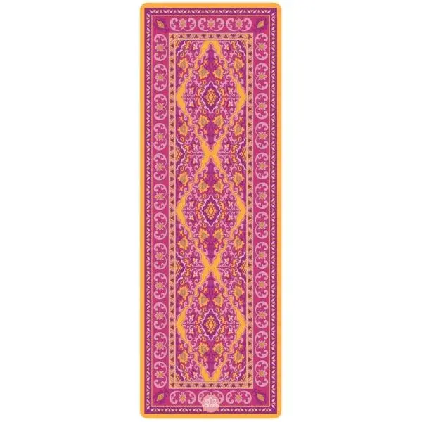 YOGGYS DESIGN YOGA MAT 3.5 MM ARABIAN NIGHTS Podložka na jógu designová, růžová, velikost