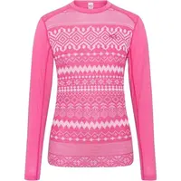 KARI TRAA LIVE Dámské merino triko, růžová, velikost