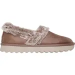 Skechers COZY UP Dámské zateplené pantofle, hnědá, velikost
