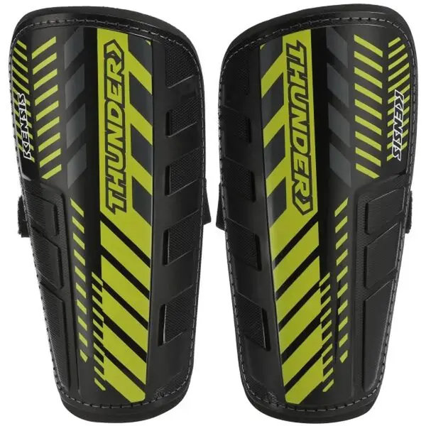 Kensis THUNDER Fotbalové chrániče, žlutá, velikost