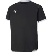 Puma TEAM LIGA JERSEY JR Juniosrské futbalové tričko, čierna, veľkosť