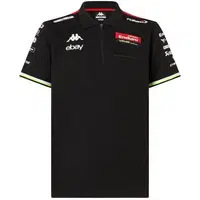 Kappa ACRIZ VR46 Pánska polokošeľa, čierna, veľkosť