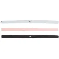 Puma AT SPORTBANDS WOMENS PACK (3PCS) Športové čelenky, čierna, veľkosť UNI