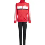 adidas 3 STRIPES TIBERIO Chlapčenská súprava, červená, veľkosť