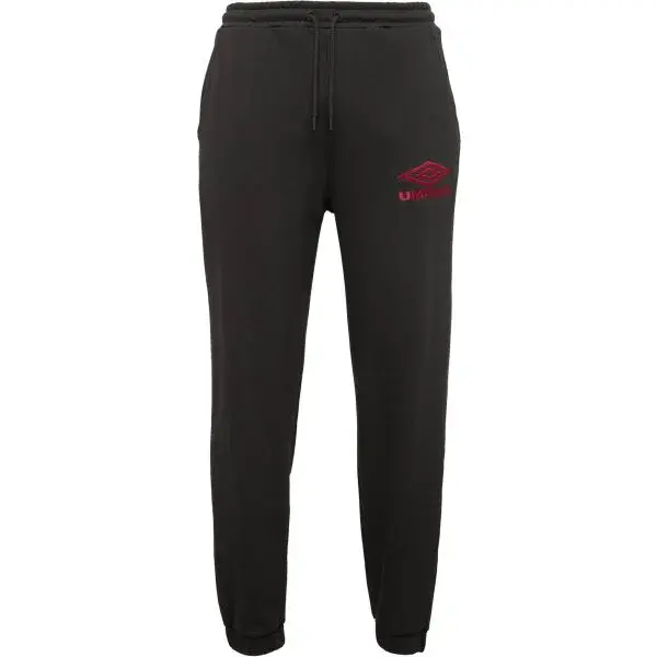 Umbro ICONIC JOGGER Pánské tepláky, černá, velikost
