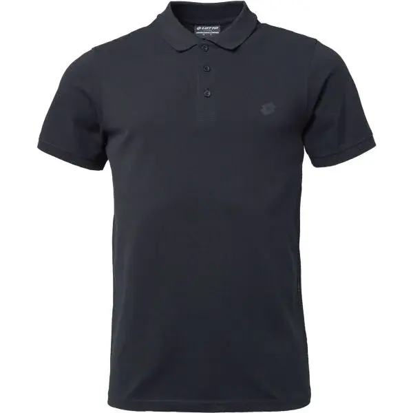 Lotto SAVVAS Pánské polo triko, černá, velikost XXL