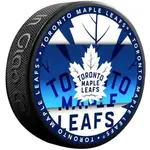 INGLASCO TORONTO MAPLE LEAFS MEDALLION BLISTER Fanouškovský hokejový puk, černá, velikost