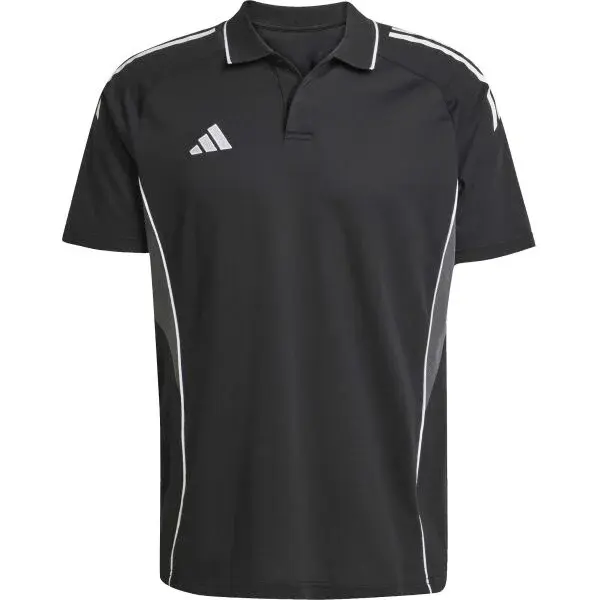 adidas TIRO 25 POLO SHIRT Pánská polo košile, černá, velikost XXL