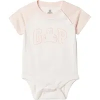 GAP BAS LOGO Dětské body, bílá, velikost