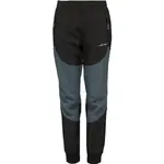 Lewro BERNY Dětské softshellové kalhoty, černá, velikost 128-134