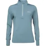 Fitforce TESARRA Dámská běžecká mikina, světle modrá, velikost