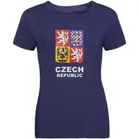 Střída CZECH T-SHIRT Dámské triko, tmavě modrá, velikost