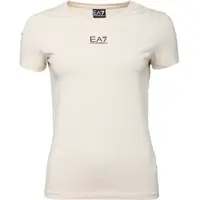 EA7 T-SHIRT Dámské tričko, béžová, velikost