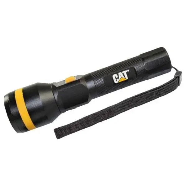 CATERPILLAR CT24565 Dobíjecí zaostřovací taktická svítilna, černá, velikost