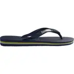HAVAIANAS BRASIL LOGO Unisex žabky, tmavě modrá, velikost 41/42