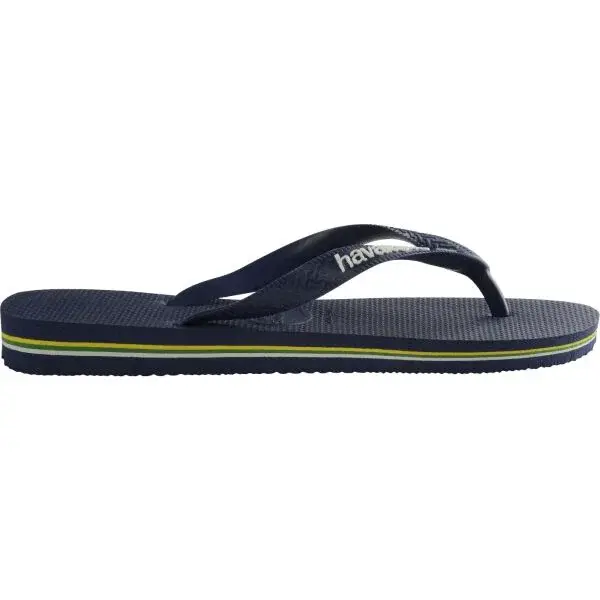 HAVAIANAS BRASIL LOGO Unisex žabky, tmavě modrá, velikost 41/42