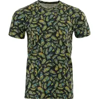 ALPINE PRO LOGED Pánské triko, černá, velikost