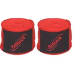 Fitforce WRAPS S 450 Bandáž, červená, velikost