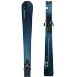Elan PRIMETIME 44+ PS + ELX11.0 GW Sjezdové lyže, tmavě modrá, velikost