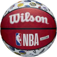 Wilson NBA ALL TEAM BALL Basketbalový míč, červená, velikost