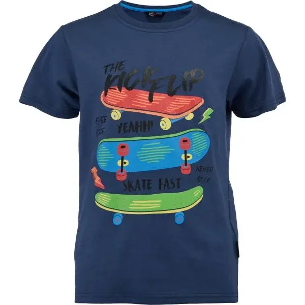 Lewro YUDI Chlapecké triko i pro nejmenší děti, tmavě modrá, velikost 92-98