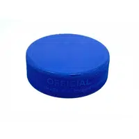 INGLASCO PUCK JR Hokejový puk, modrá, velikost