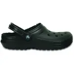 Crocs CLASSIC FUZZ LINED CLOG Unisex nazouváky, černá, velikost 36/37
