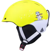 Laceto BEAR Dětská lyžařská helma, žlutá, velikost (48 - 52)