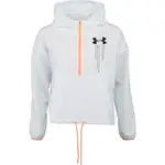 Under Armour WOVEN GRAPHIC JACKET Dámská tréninková bunda, bílá, velikost L